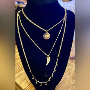 NEVER WORN, WITH TAGS!!! Lane Bryant Boho Charm Layered Necklace!